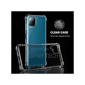 Samsung Galaxy A12 Shock Proof Transparent Back Case
