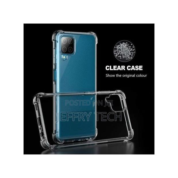 Samsung Galaxy A12 Shock Proof Transparent Back Case - main view