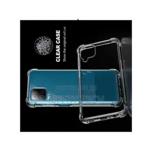 Samsung Galaxy A12 Shock Proof Transparent Back Case