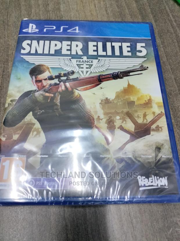 Sniper Elite 5 Ps4 Game - main view