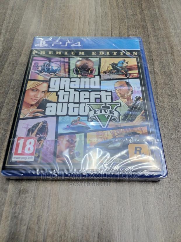 Grand Theft Auto 5 New Gta 5 Ps4 Game - main view