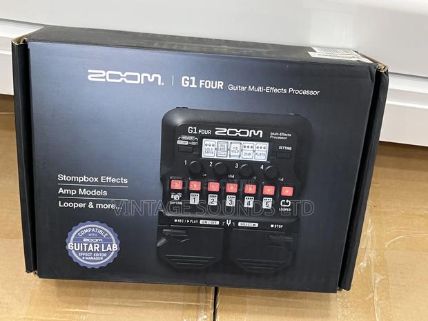 Zoom G1 Four Bass Guitar Effect Pedal - thumbnail 2