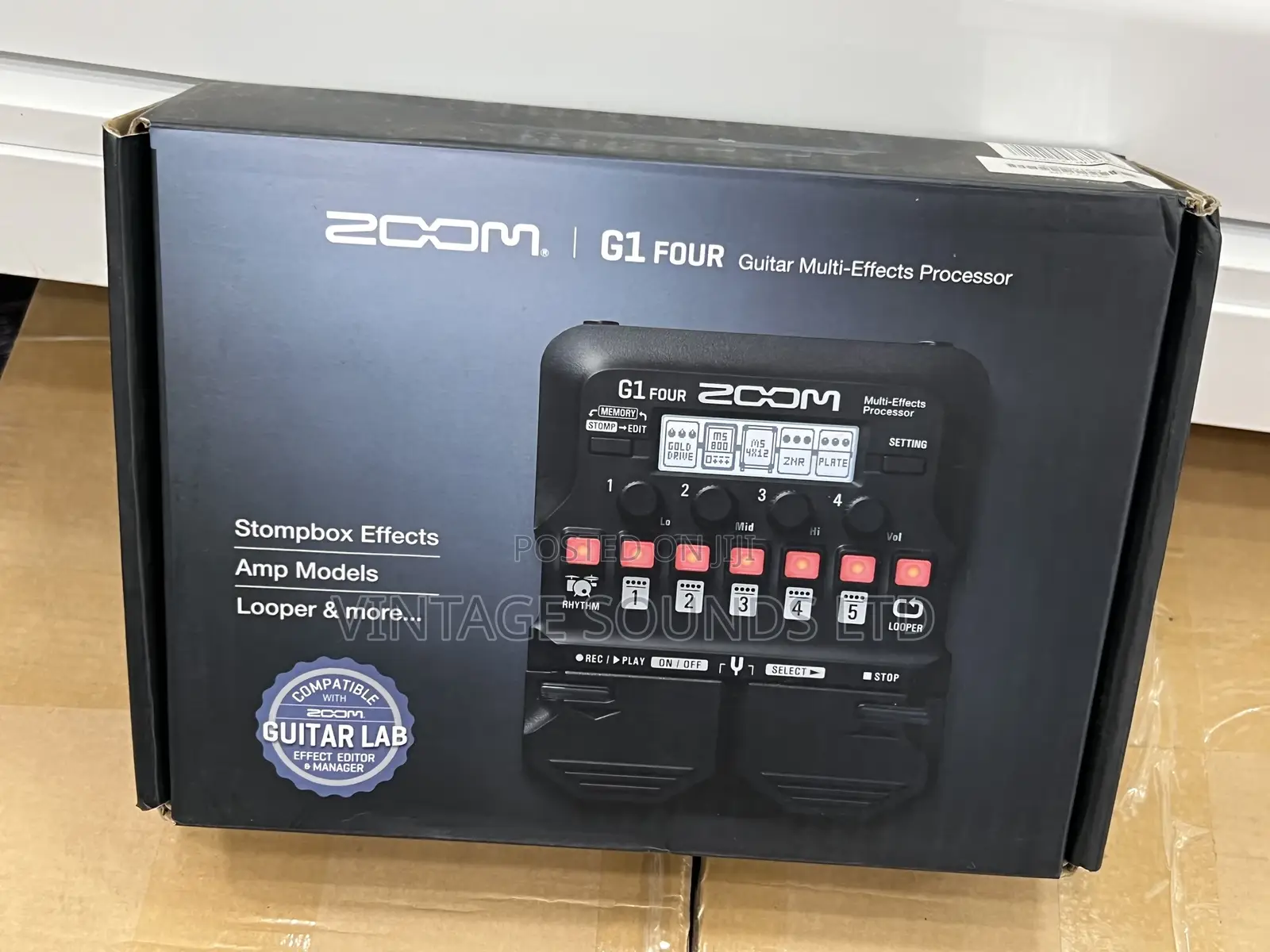 Zoom G1 Four Bass Guitar Effect Pedal
