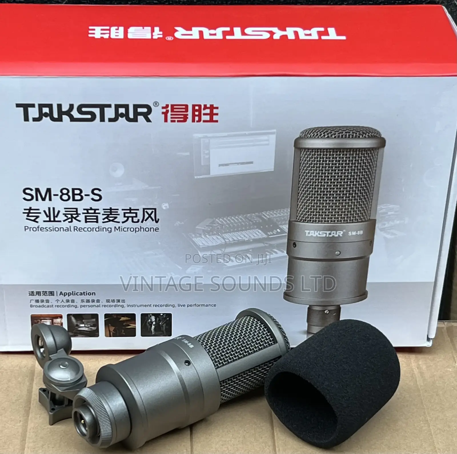 Takstar Sm8b Condenser Studio Microphone