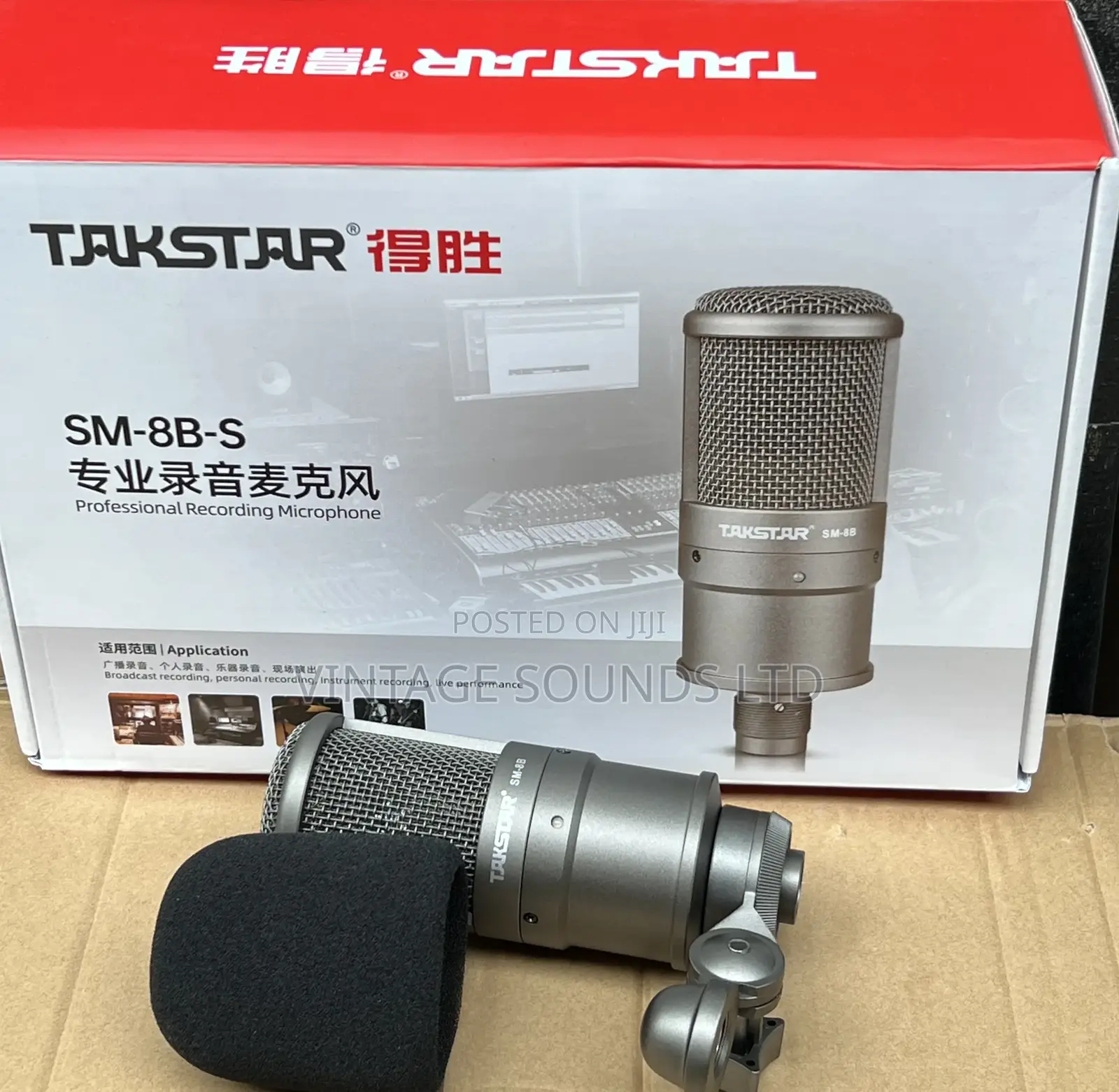 Takstar Sm8b Condenser Studio Microphone