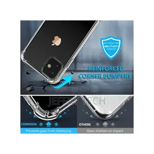 Case for iPhone 11 Pro Max, Shock-Absorption Cover, HD Clear