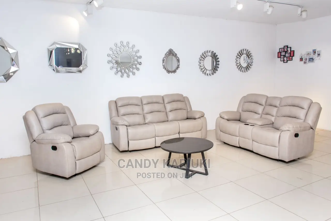 Modern 6 Seater Recliner Sofa