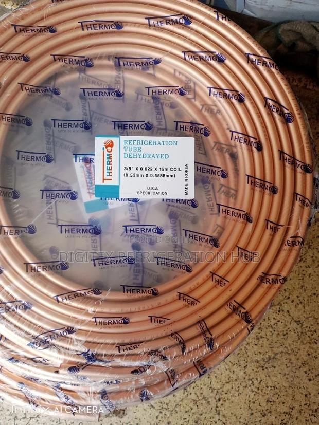 Copper Pipes for Ac , Chillers, Coldrooms , Cookers