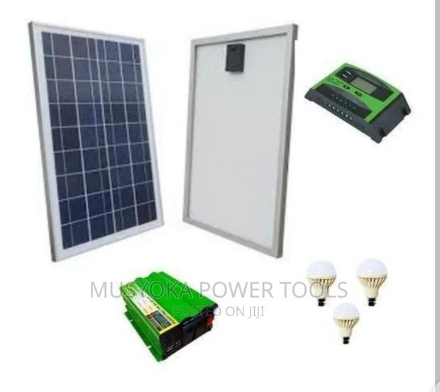 Solarmax Solar 80wattspanel -LED Bulbs - main view