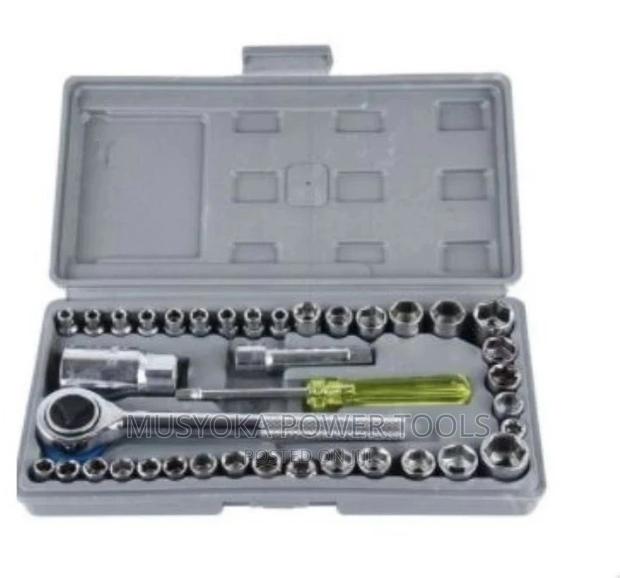 40 Pcs Mini Socket Wrench Set - thumbnail 2