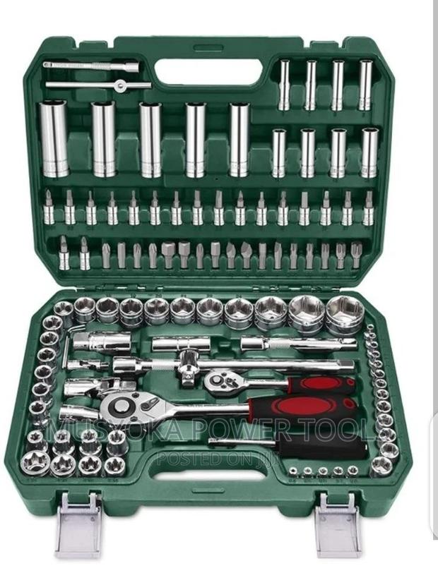 MLG Tools 108 PCS Tool Set Chrome Vanadium Socket Wrench - main view
