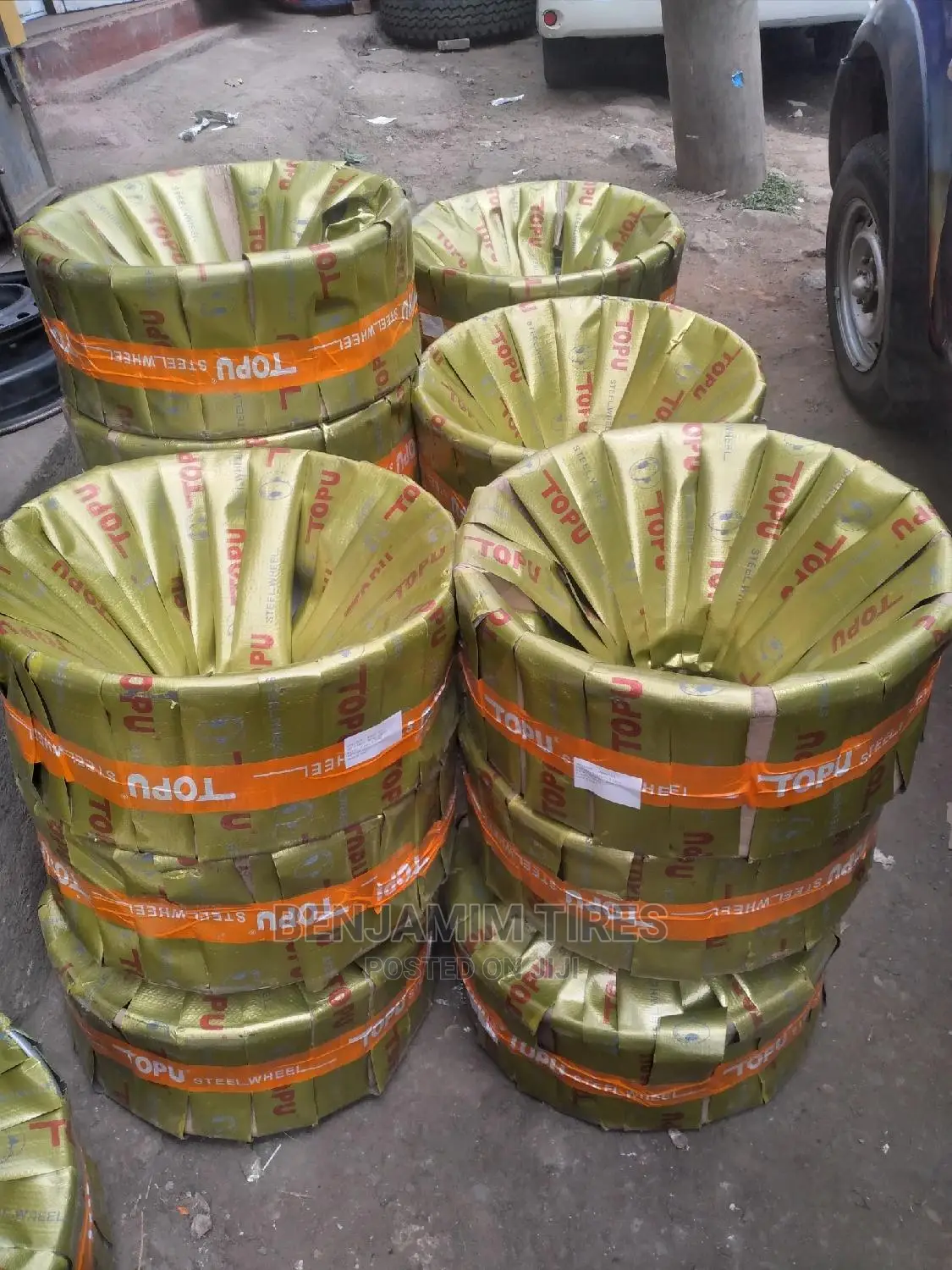 Rims Sizes 19.5 Tubeles 6 Holes for Fh Frr Hino Foward 