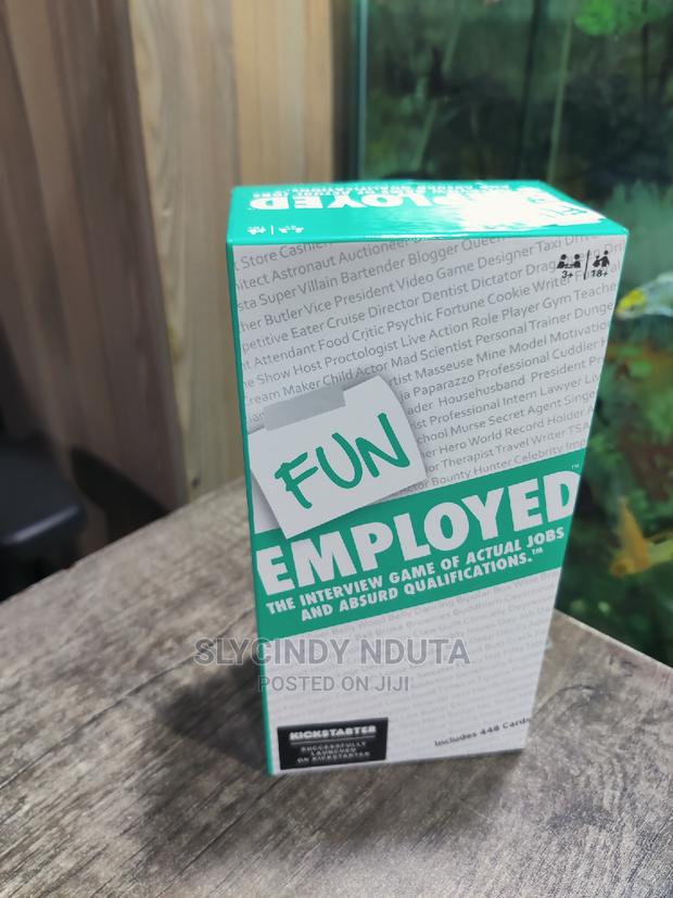 Fun Employed Gaming Cards - main view