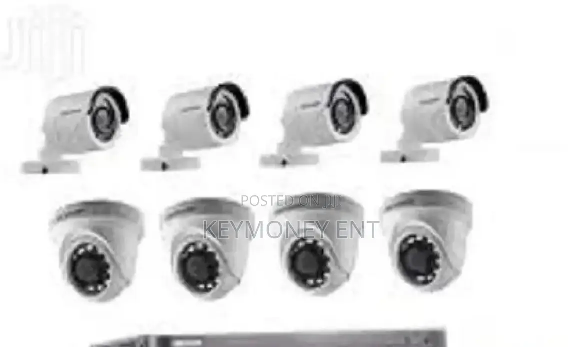 Best Camera 8 Hikvision CCTV Cameras Complete System Setup