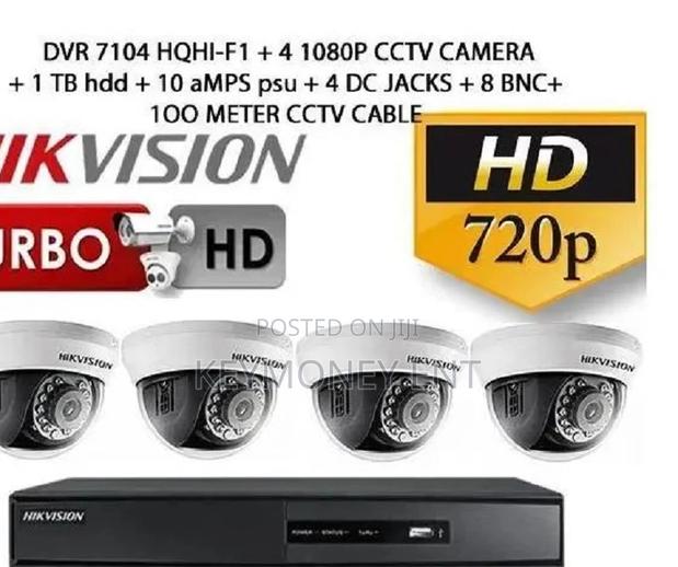 4 Channel CCTV Cameras - main view