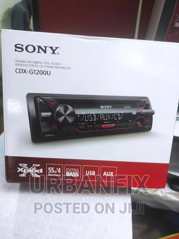 Sony Car Radio With CD