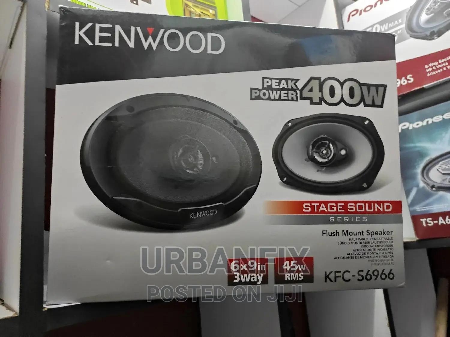 Kenwood 400watts 6 by 9 Midrange Speakers