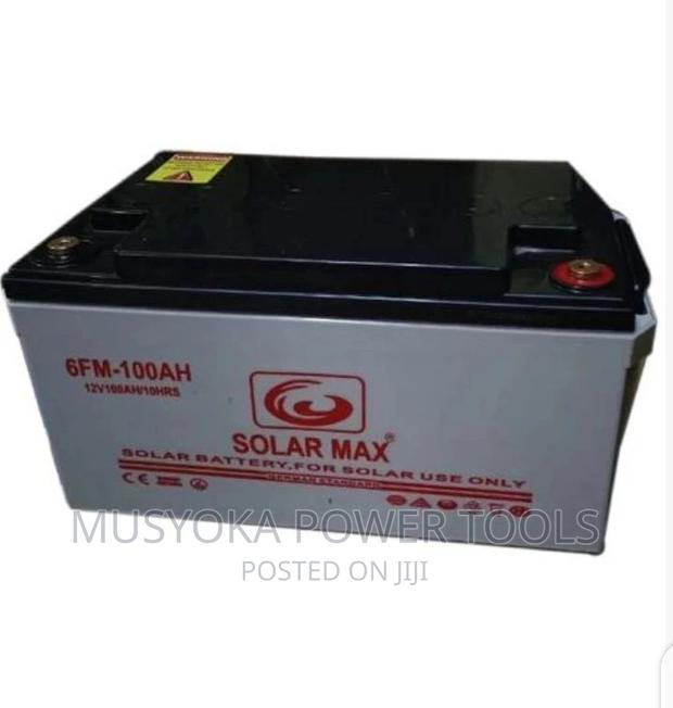 Solar Max 100ah Battery - main view