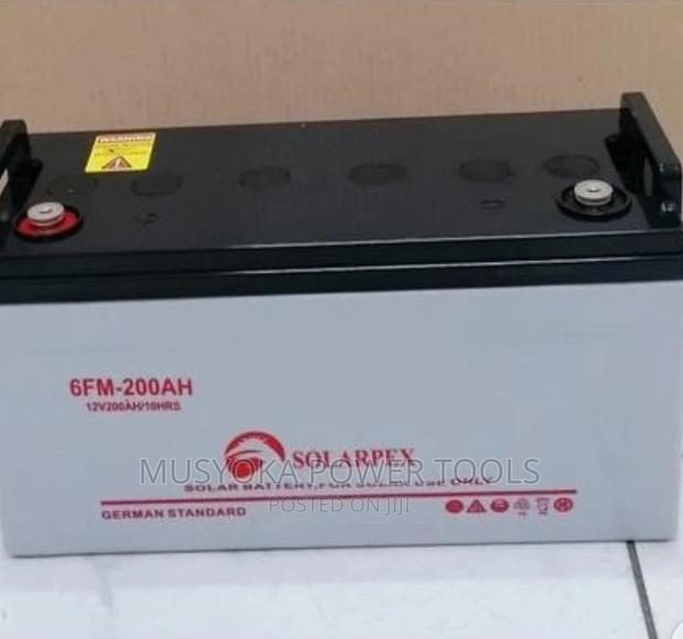 Solarpex 200ah/10hr Deep Cycle Solar Gel Battery