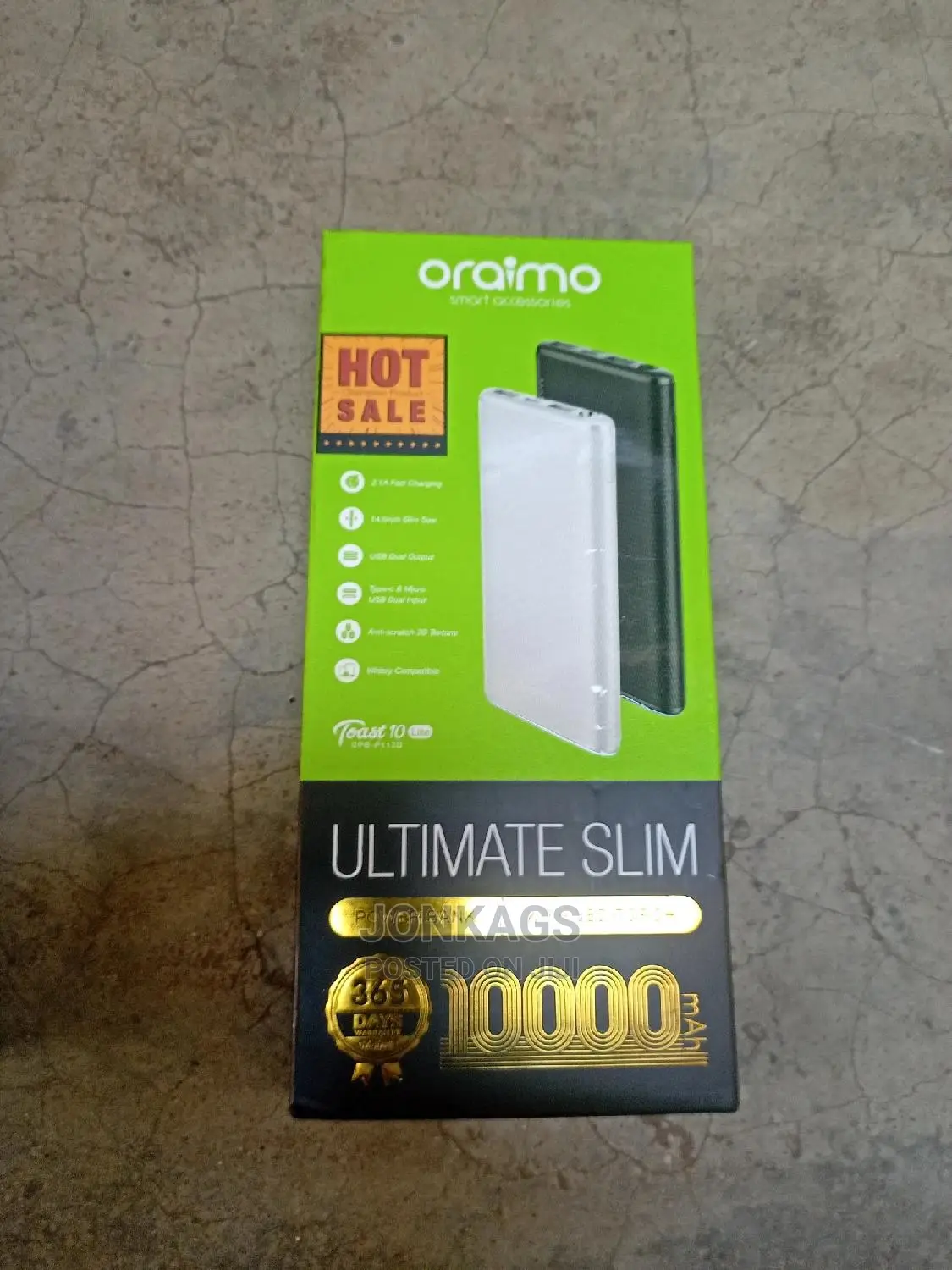 Oroimo Power Bank Type-C+Micro USB