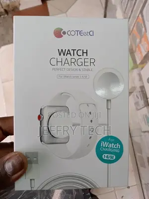 Coteetci USB-C Cable Iwatch Magnetic Charger 1m – White