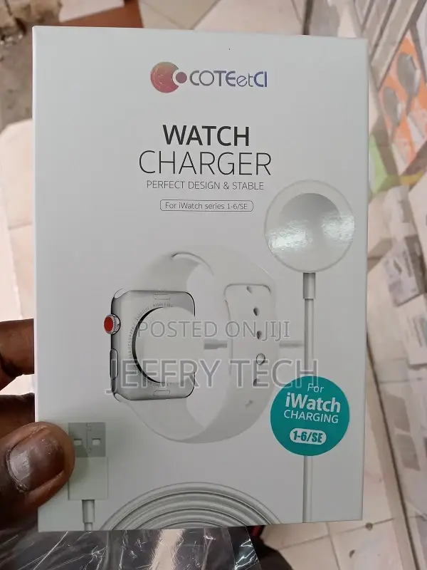 Coteetci USB-C Cable Iwatch Magnetic Charger 1m – White