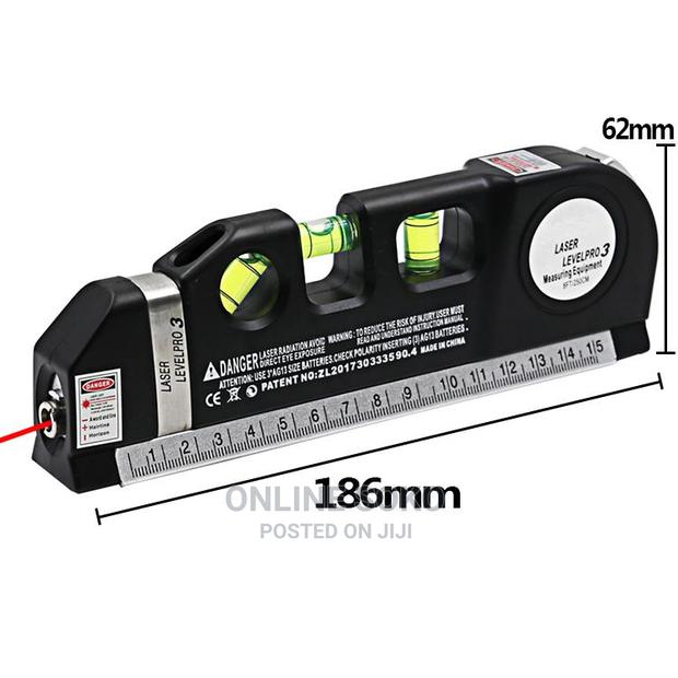 Multipurpose Spirit Laser Level With Tape Measure - thumbnail 8