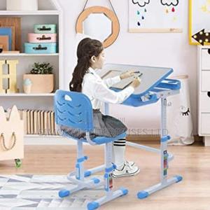 Adjustable Kids Desk With Backrest Chair - thumbnail 2