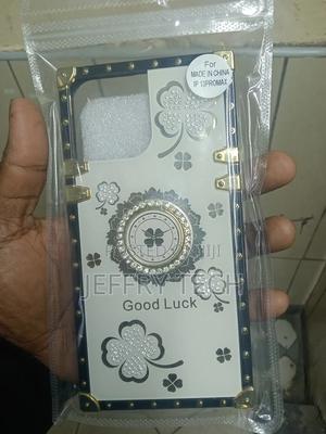 iPhone 13 Pro Max Bling Glitter Lucky Flower Square Case W - thumbnail 2
