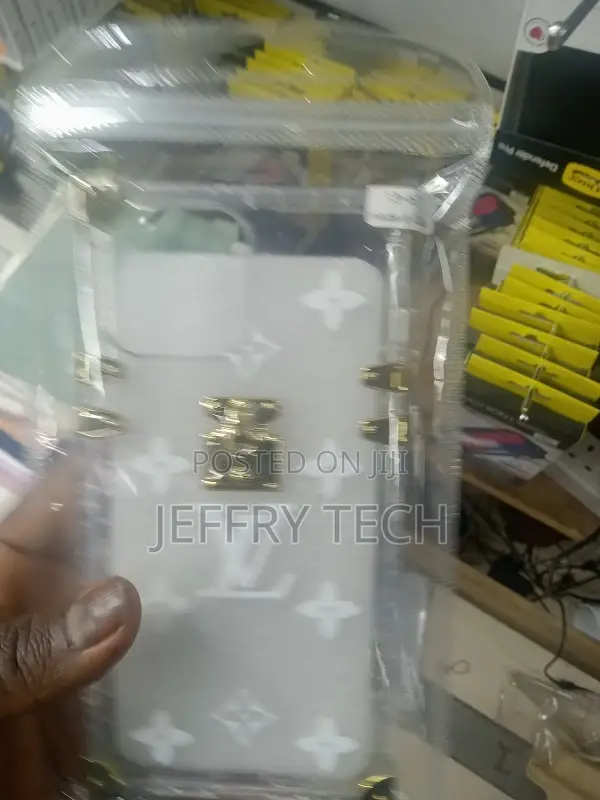 LV Phone Case Soft TPU Clear Cover for iPhone 13 Pro Max