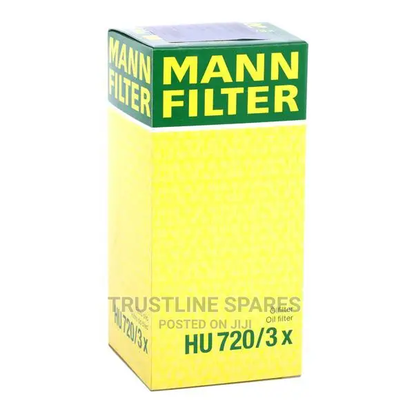 BMW Series 3,5,6,7, Oil Filter-Mannfilter HU 720/3x.