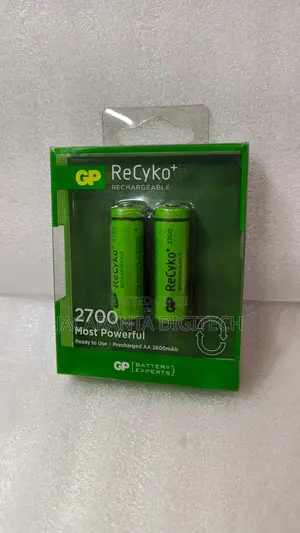 Gp Recyko Aa Rechargeable 2600mah Batteries 1 Pair