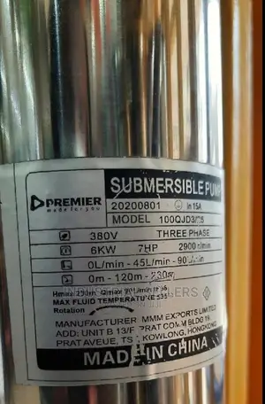 High End 7hp Submersible Pumps