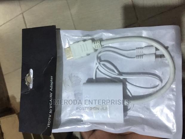 Hdtv to Vga/Av Adapter White - main view