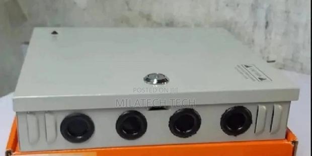 10A Closed Power Supply Unit With Fuse for 8 Cameras