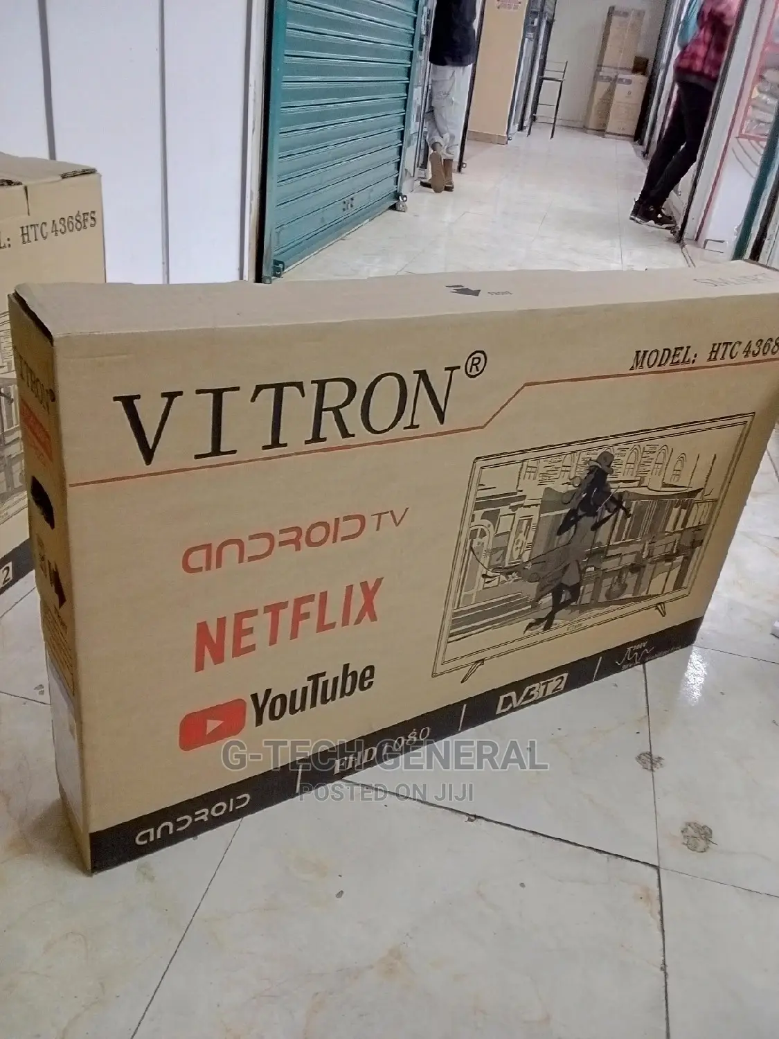 Vitron 4388fs,43" Inches Fhd Smart Androidtv,Youtube,Netflix