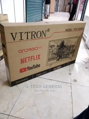 Vitron 43inch Tv-Frameless Smart Android