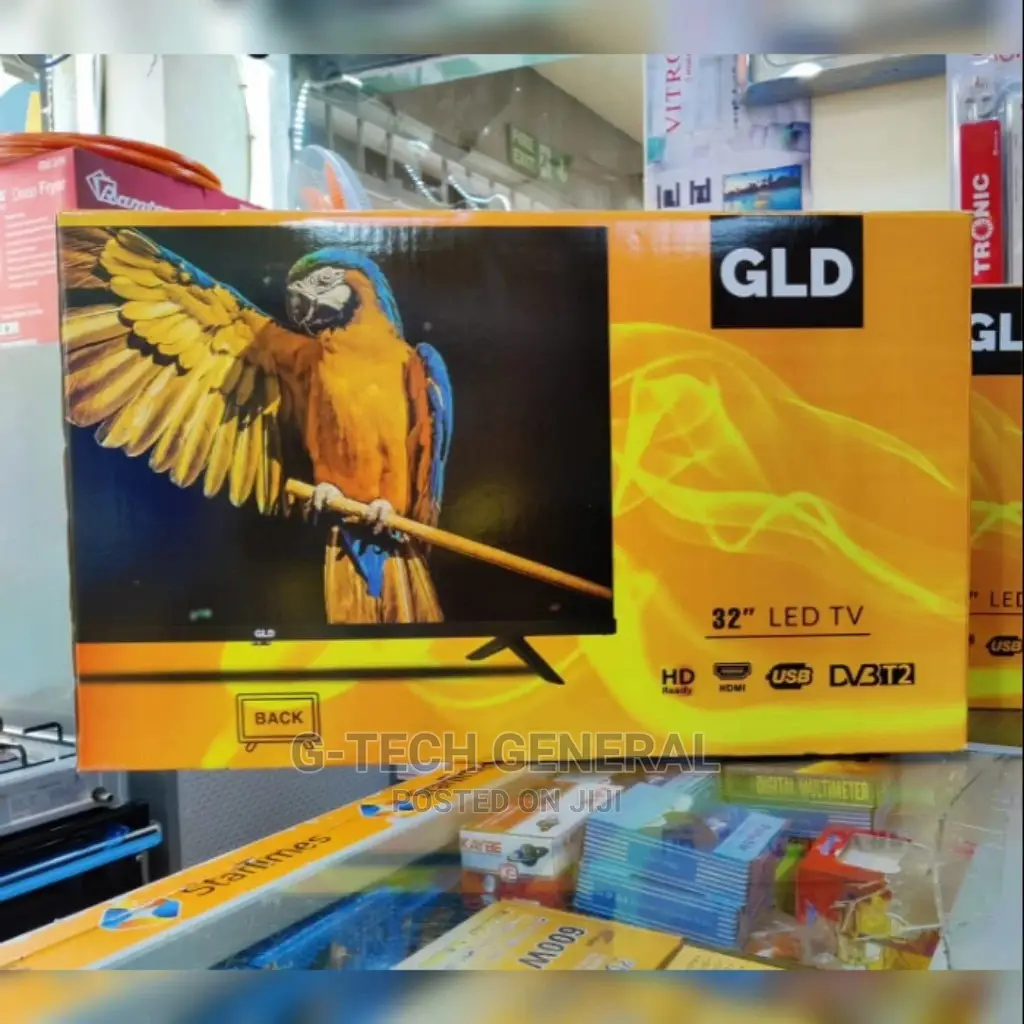 Gld 32" Inch Frameless Smart Android TV Inbuilt WIFI