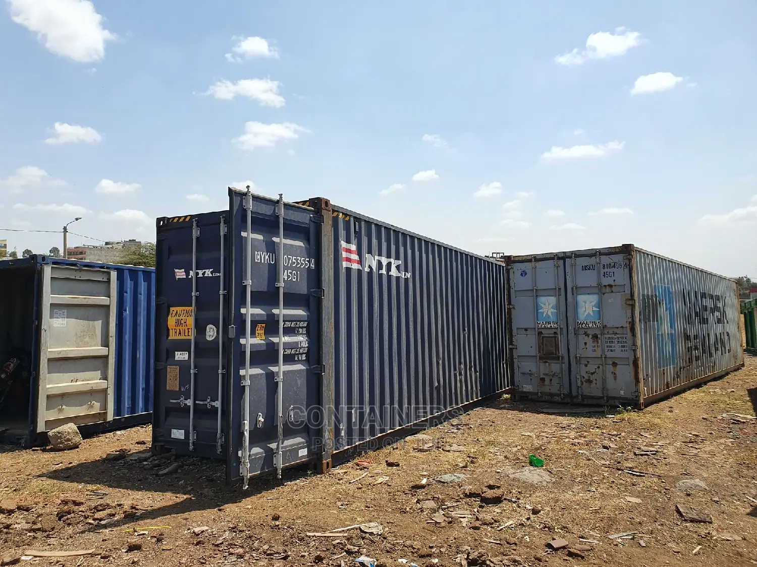 Wide Variety of Shipping Containers