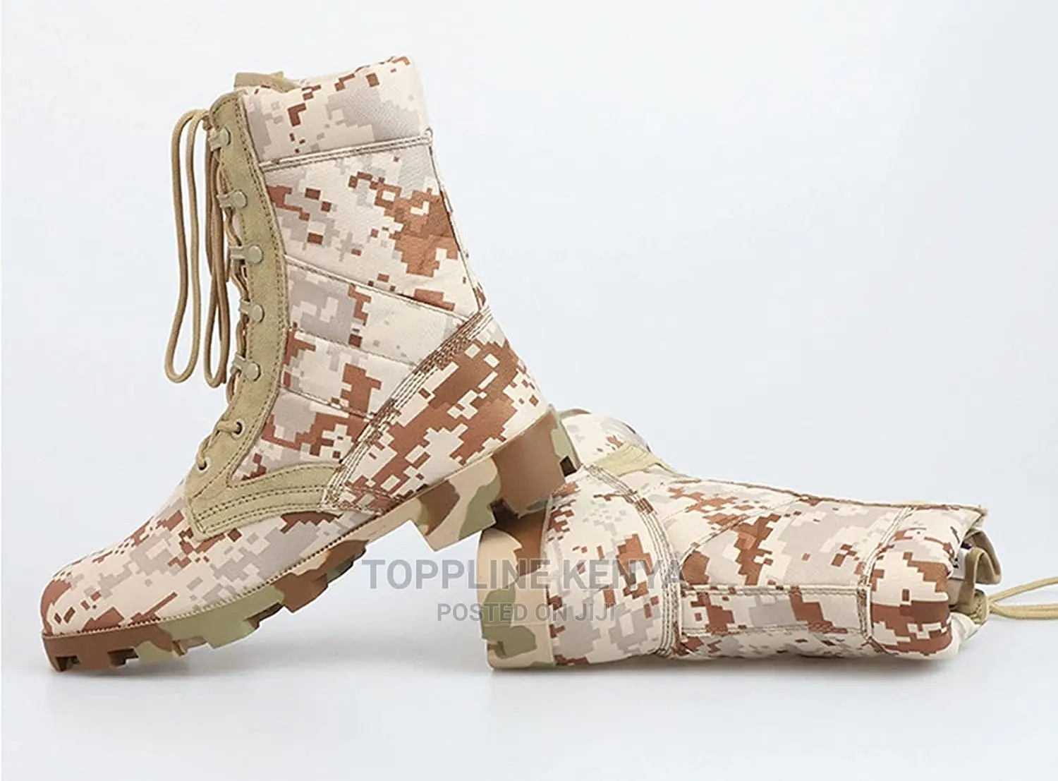 Tactical Military Boots Combat Boots Unisex Hiking Boots in Nairobi Central Shoes, Toppline