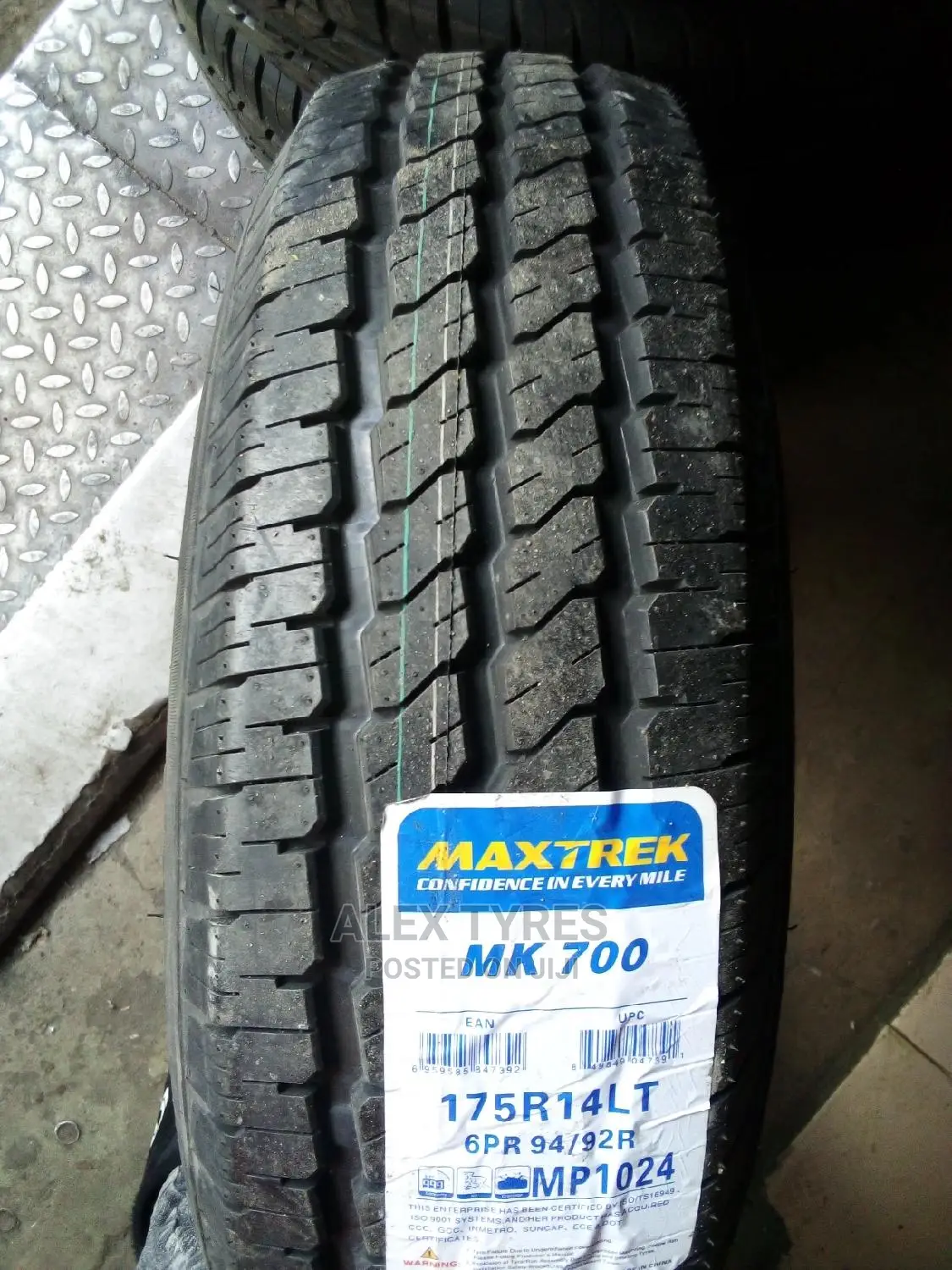 175R14 LT Maxtreck Tyres Made in China