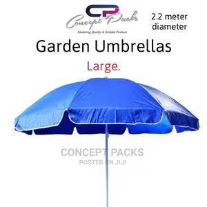 Garden Umbrellas Assorted Colours Available
