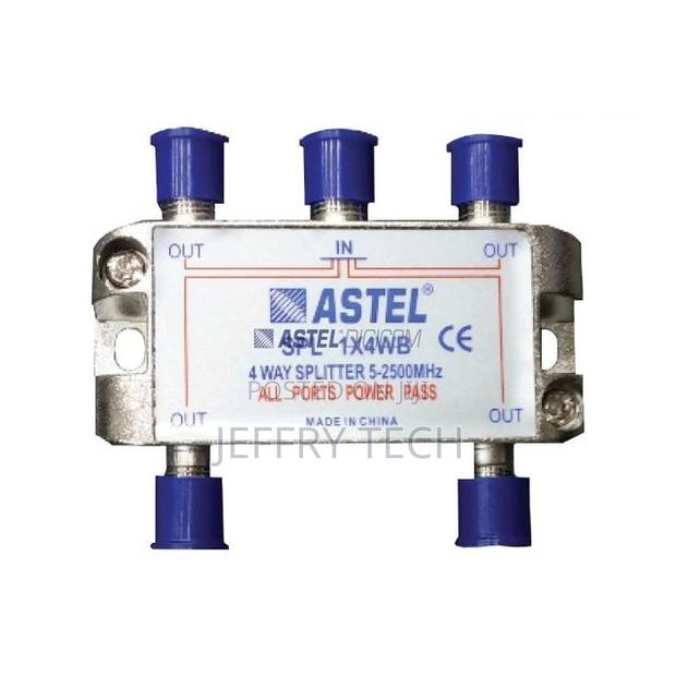 Astel Wideband Splitters 4 Way Splitter 5-2500mhz All Ports