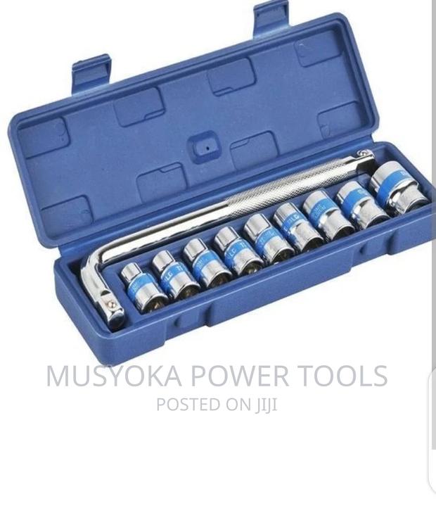 Mlg Tools Mlg 10 Pcs Box Socket Spanner Set - main view