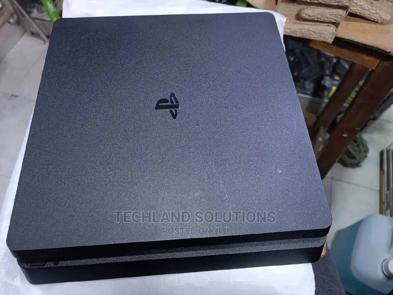 Black Playstation 4 Slim Used, Ps4 Slim