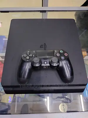 Black Playstation 4 Slim Used, Ps4 Slim