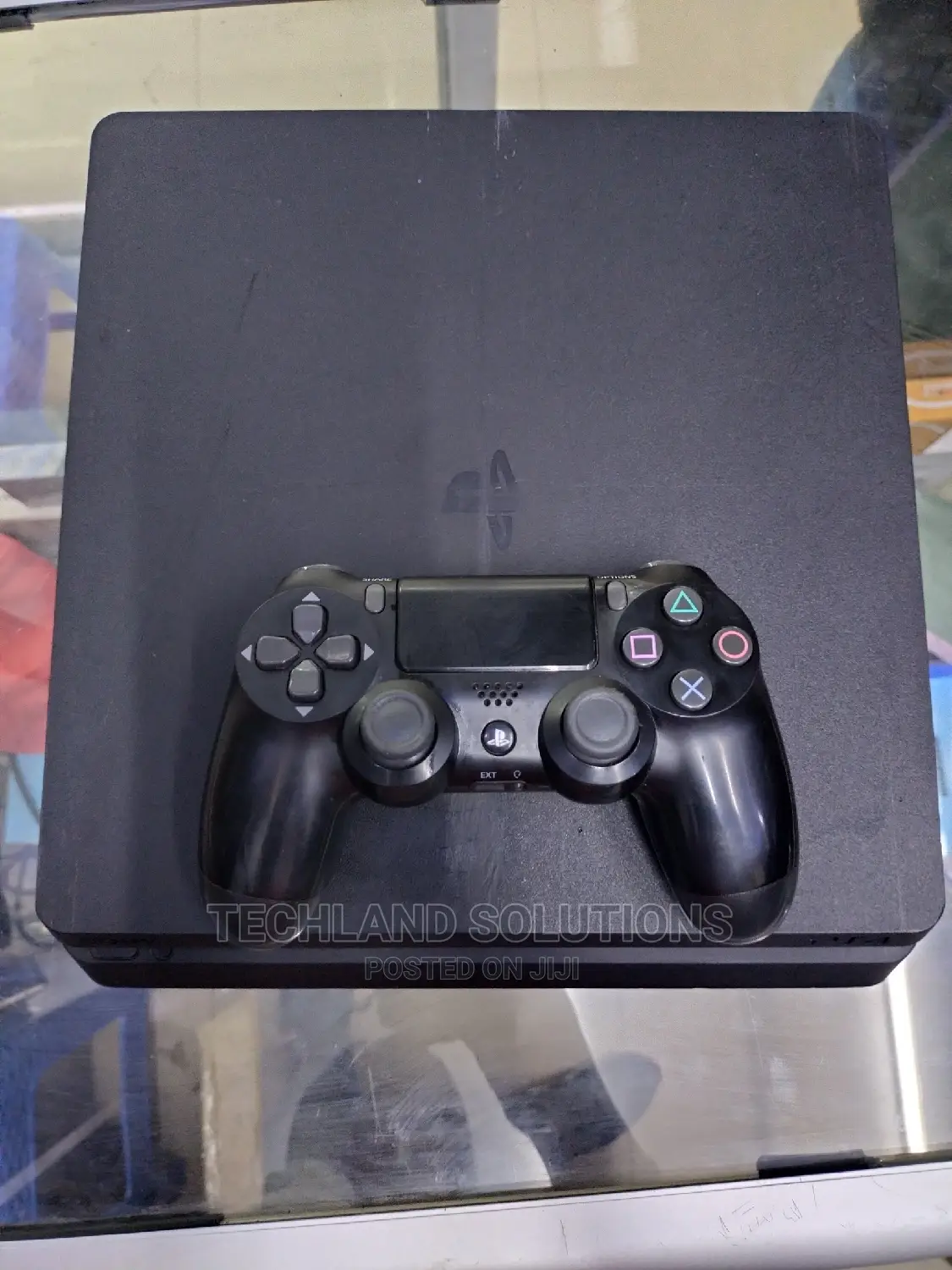 Black Playstation 4 Slim Used, Ps4 Slim