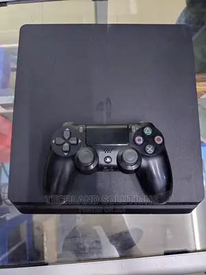 Black Playstation 4 Slim Used, Ps4 Slim