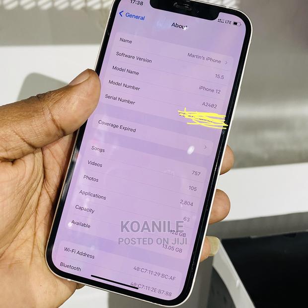 Apple iPhone 12 128 GB White - thumbnail 3