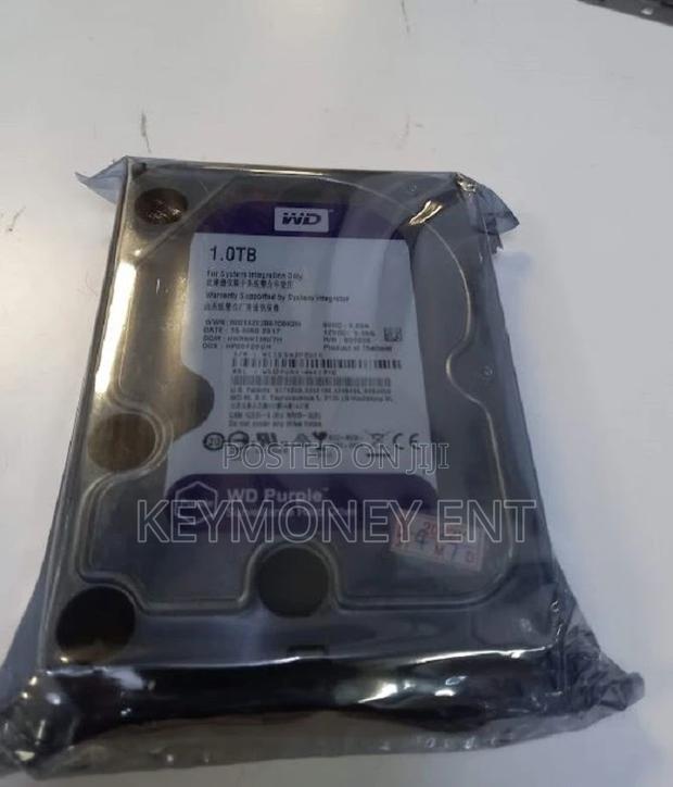 1TB Surveillance Hard Drive WD Purple